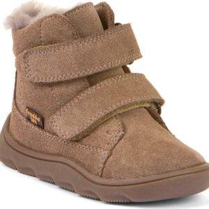 Dětské zimní barefoot boty ZERU TEX FURRY Beige Froddo G2110151-8 - 35
