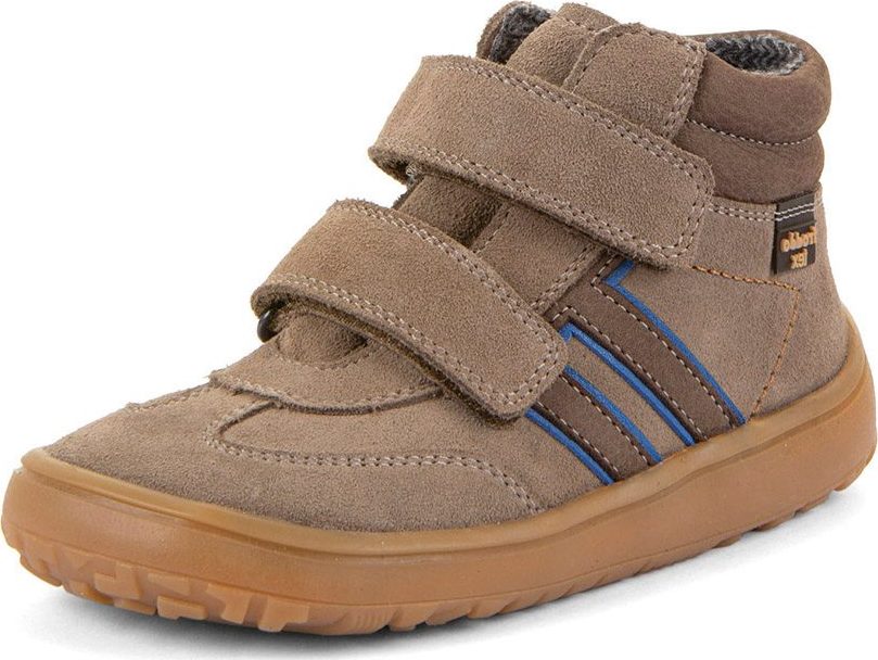 Dívčí celoroční kotníkové barefoot boty F-MOTION TEX BEIGE Froddo G3110285-6 - 35