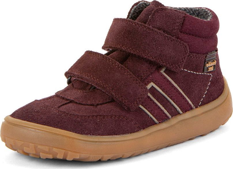 Dívčí celoroční kotníkové barefoot boty F-MOTION TEX BORDEAUX Froddo G3110285-7 - 35