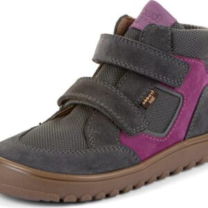 Dívčí celoroční kotníkové barefoot boty UP HILL TEX DARK GRAY Froddo G3110281-14 - 37