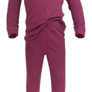 Dívčí funkční rychleschnoucí prádlo - set triko a kalhoty PD1174-01 fuchsia - 146/152 | 11/12let