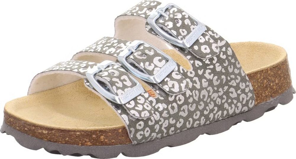 Dívčí korkové pantofle FOOTBAD Grey Superfit 1-800113-2060 - 40