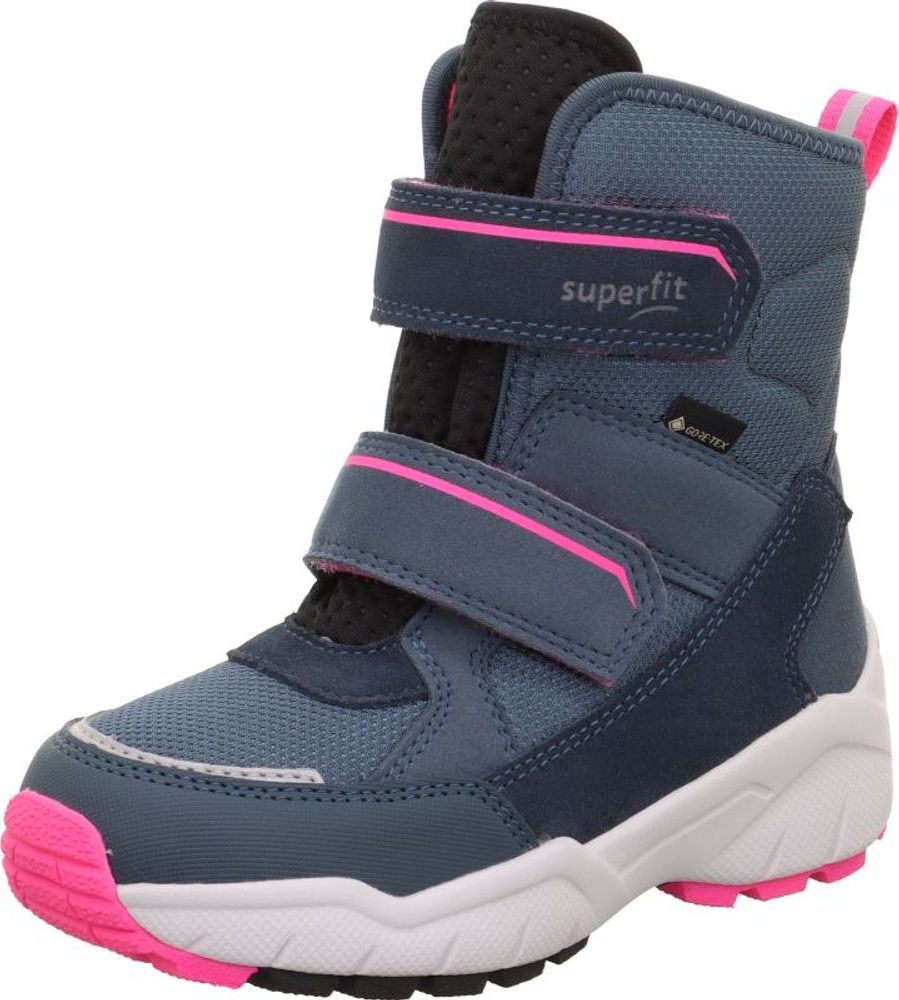 Dívčí sněhule CULUSUK 2.0 Bleu/Pink Gore-Tex