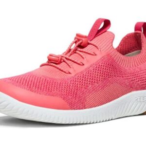 Dívčí tenisky barefoot kompromis KEEN KNX KNIT LACE YOUTH dubarry/star white - 36