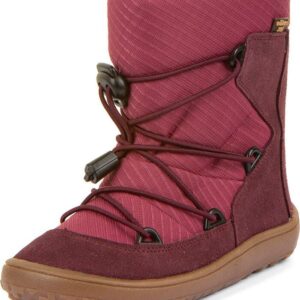 Dívčí zimní barefoot boty TEX TRACK WOOL Bordeaux Froddo G3160251-6 - 39