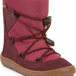 Dívčí zimní barefoot boty TEX TRACK WOOL Bordeaux Froddo G3160251-6 - 39