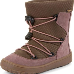 Dívčí zimní barefoot boty TEX TRACK WOOL Dark Pink Froddo G3160251-15 - 38