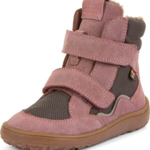 Dívčí zimní barefoot boty TEX WINTER Gray/Pink Froddo G3160247-13 - 40