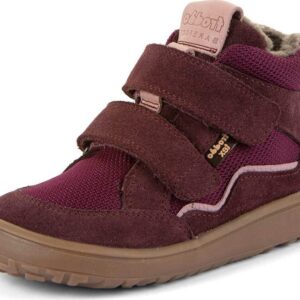 Dívčí zimní barefoot boty TEX WOOL Bordeaux Froddo G3110266-36W - 36