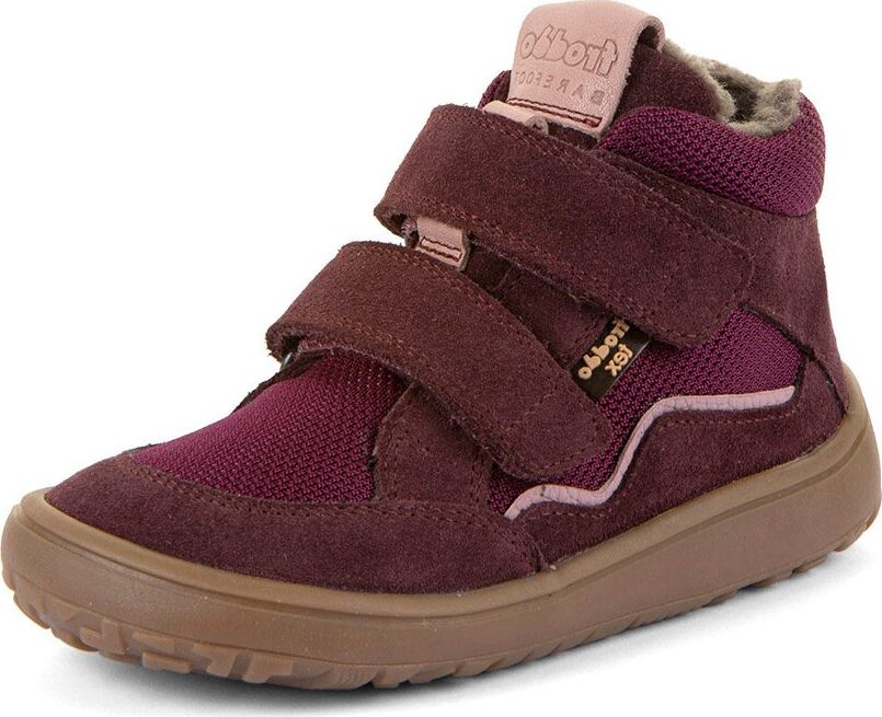Dívčí zimní barefoot boty TEX WOOL Bordeaux Froddo G3110266-36W - 36