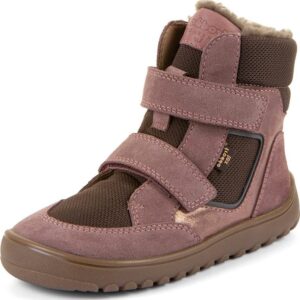 Dívčí zimní barefoot boty UP HILL WOOL Dark Pink Froddo G3160262-10 - 37