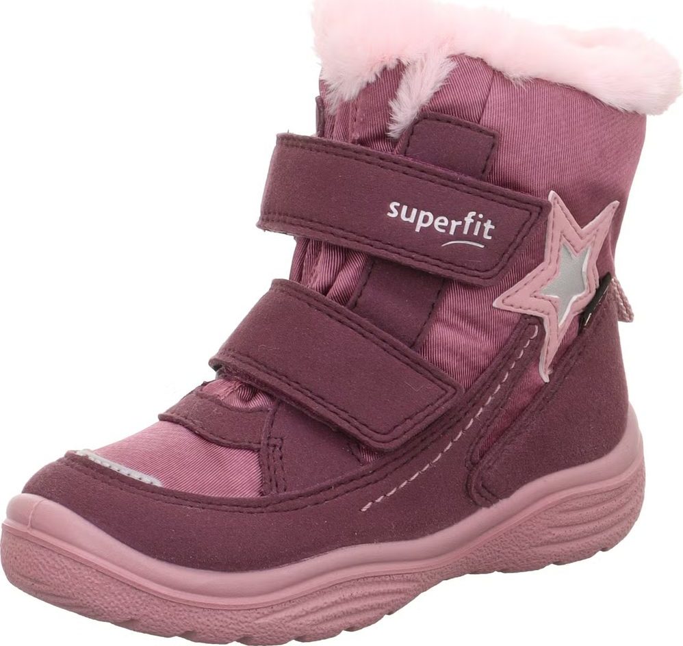 Dívčí zimní boty CRYSTAL Red/Pink GTX Superfit 1-009099-5000 - 35
