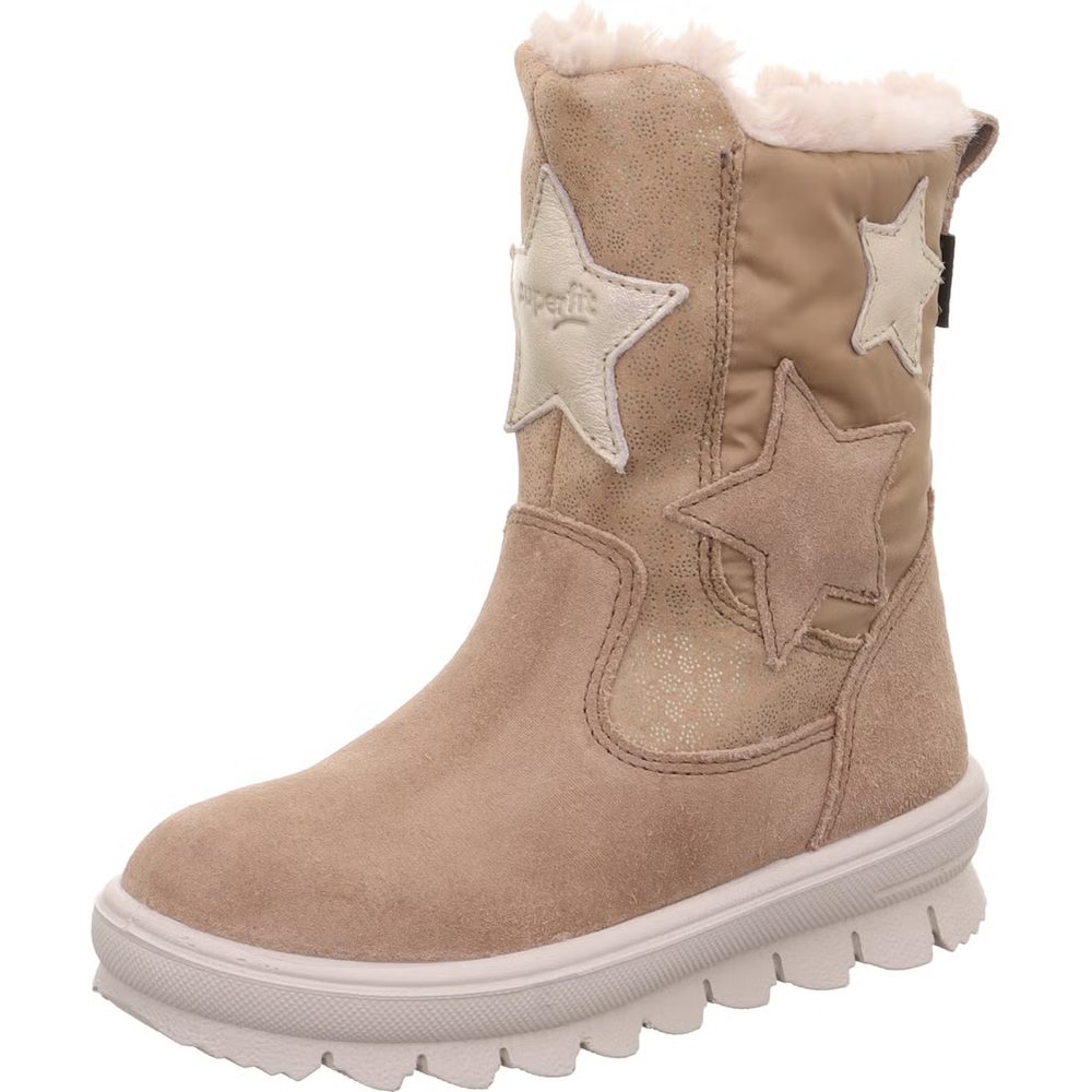 Dívčí zimní boty FLAVIA Brown/Gold GTX Superfit 1-000219-3000 - 38