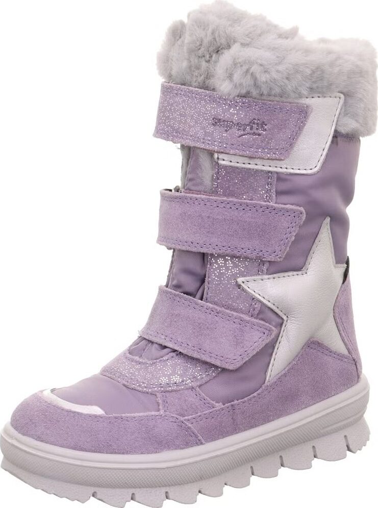 Dívčí zimní boty FLAVIA Purple/Grey GTX Superfit 1-000226-8510 - 38