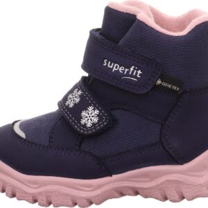 Dívčí zimní boty HUSKY1 Blau/Pink Gore-Tex