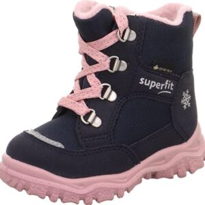 Dívčí zimní boty HUSKY1 Blue/Pink Gore-Tex