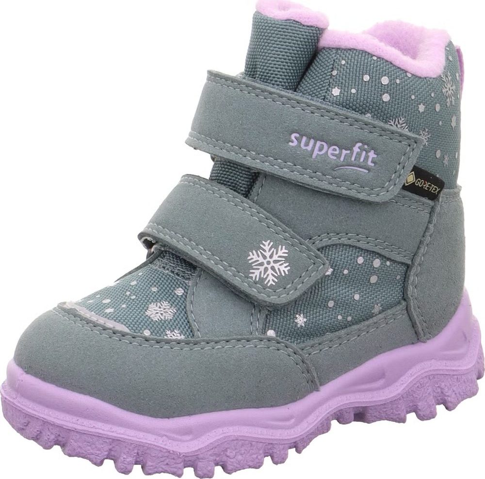 Dívčí zimní boty HUSKY1 Light Green/Purple Superfit 1-006045-7510 - 30