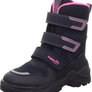 Dívčí zimní boty SNOW MAX Blue/Pink Gore-Tex
