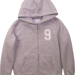 Mikina chlapecká na zip s kapucí
