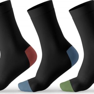 Pánské vysoké ponožky bambusové - 3pack Pidilidi PD0153-02 černá - 43-46