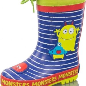 chlapecké holínky gumové - potisk MONSTER
