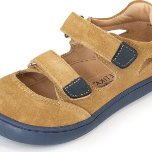 chlapecké sandály Barefoot TERY BROWN