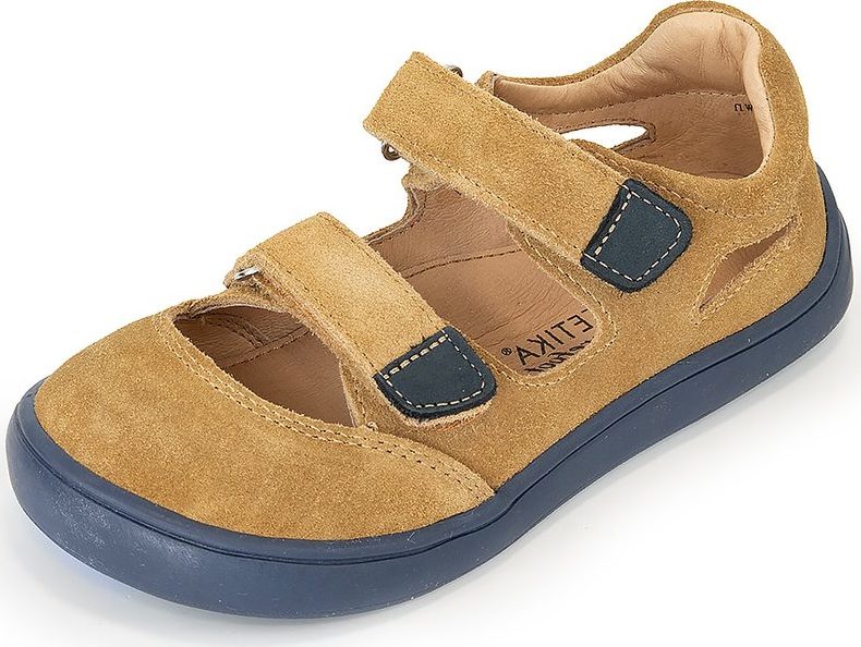 chlapecké sandály Barefoot TERY BROWN