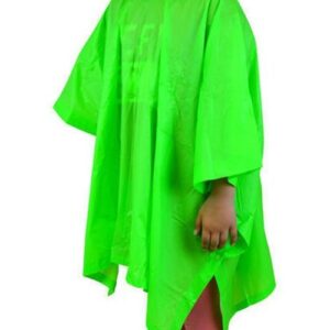 poncho PVC neonová